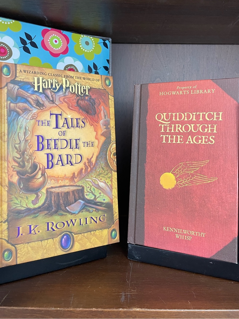 Harry Potter Book Lot Beedle the Bard & Quidditch Through The Ages